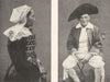 LOIRE- ATLANTIQUE. Coiffe Femmes Saillé; dress Paludier Guérandaise 1900 print