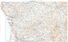 FRANCE. De la Garonne a la Loire 1900 old antique vintage map plan chart