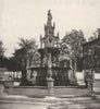 INDRE- ET- LOIRE. La Fontaine D'amboise, A Clermont- Ferrand 1900 old print