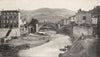 AVEYRON. Le Pont- vieux de Saint- Affrique 1900 old antique print picture