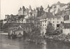 CORRÈZE. Uzerche (Département de la Corrèze) Au Bord de la Vézère 1900 print