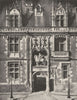 LOIR- ET- CHER. Chateau de Blois. Entrée et statue de Louis xii 1900 old print