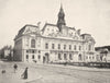 INDRE- ET- LOIRE. Hôtel de Ville de Tours 1900 old antique print picture