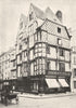 MAINE- ET- LOIRE. Angers. La Maison D'adam 1900 old antique print picture