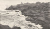 CÔTES- D'ARMOR. Destruction des Rivages. Les Rochers de Ploumanac'h 1900 print
