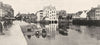 FINISTÈRE. Le pont D'élorn, a Landerneau 1900 old antique print picture