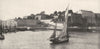 MORBIHAN. Belle- ile. Port et Citadelle du Palais 1900 old antique print