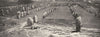 MORBIHAN. Les grands Alignements du Ménec, A Carnac 1900 old antique print
