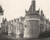 SARTHE. Chateau de Bonnétable 1900 old antique vintage print picture