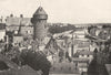 MAYENNE. Laval et la Mayenne. Vue Générale prise du Jardin des plantes 1900