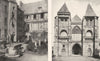 SARTHE. Mans. Maison Reine Bérengère; Église Notre- dame- de- couture 1900