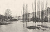 VIENNE. Poitiers. Les Bords du clain, Au Faubourg Rochereuil 1900 old print