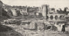 DEUX- SÈVRES. Parthenay. Vieille enceinte Ville. prise pont- neuf 1900 print