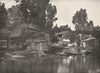 DEUX- SÈVRES. Habitations des Marais de la Sèvre Niortaise 1900 old print