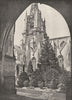 VENDÉE. Luçon. La Cathédrale vue de L'évêché 1900 old antique print picture