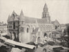 VIENNE. Poitiers. Notre- dame- la- Grande 1900 old antique print picture