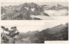 HAUTES- PYRÉNÉES. Calcaires de Gavarnie; Grantiques du Néouvieille 1900 print