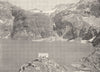 HAUTES- PYRÉNÉES. Lac de Caillaouas 1900 old antique vintage print picture