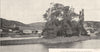 PYRÉNÉES- ATLANTIQUES. L'ile des Faisans sur la Bidassoa 1900 old print