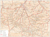 HAUTES- PYRÉNÉES. Pyrénées- Gavarnie 1900 old antique vintage map plan chart