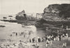 PYRÉNÉES- ATLANTIQUES. Rocher Vierge Port- Vieux, Biarritz 1900 old print