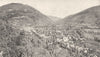 HAUTE- GARONNE. Vallée de Luchon; vue prise de la Chaumière 1900 old print