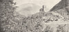HAUTE- GARONNE. Région de Luchon. Tour de castel- vieil 1900 old antique print