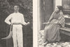 PYRÉNÉES- ATLANTIQUES. Joueur de Pelote; Une Vieille Basquaise 1900 old print