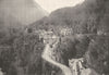 PYRÉNÉES- ATLANTIQUES. Saint- Sauveur, Sur rive Gauche gave Pau 1900 old print