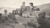 HAUTES- PYRÉNÉES. Chateau de Beaucens (Vallée de Lavedan)  1900 old print