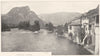 BOUCHES- DU- RHÔNE. Tarascon D'ariège 1900 old antique vintage print picture