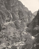 AUDE. Gorges du Rebenty 1900 old antique vintage print picture