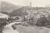 HÉRAULT. Olargues et les Bords de L'orb 1900 old antique vintage print picture