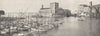 BOUCHES- DU- RHÔNE. Marseille. Entrée du Vieux port 1900 old antique print