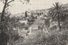 ALPES- MARITIMES. Vue Générale de Grasse (1)  1900 old antique print picture