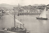 ALPES- MARITIMES. Menton. Vue Prise de la Jetée 1900 old antique print picture