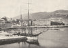 CORSE (CORSICA) - DU- SUD. Quais et Port D'ajaccio 1900 old antique print