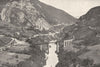 AIN. Le fort de L'écluse 1900 old antique vintage print picture