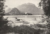 HAUTE- SAVOIE. Lac D'annecy. Le Chateau de Duingt, Vu de Talloires 1900 print