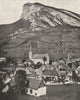 FRANCE. Saint- pierre- D'entremont 1900 old antique vintage print picture