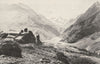 HAUTES- ALPES. Romanche Vallée D'arsines; Fond. pic des Agneaux 1900 old print