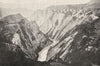 ISÈRE. Les Gorges du Drac, Sous la Mure 1900 old antique vintage print picture