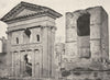 VAUCLUSE. La Tour D'aigues. Donjon et grand portail 1900 old antique print