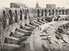BOUCHES- DU- RHÔNE. Arènes Antiques D'arles (Partie Gauche)  1900 old print