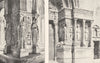 BOUCHES- DU- RHÔNE. Détail Cloitre de St- trophime; Portail  1900 old print