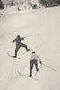 SAVOIE. Skieurs Escaladant Une Pente 1900 old antique vintage print picture