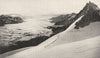 HAUTE- SAVOIE. Mer de Nuages sur la Vallée de Chamonix 1900 old antique print