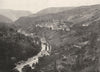 DOUBS. Vallée de la Loue, a Mouthier 1900 old antique vintage print picture