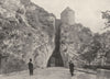 DOUBS. Porte Percée, a Besançon 1900 old antique vintage print picture
