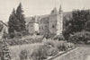SAÔNE- ET- LOIRE. Environs D'autun. Chateau de Montjeu 1900 old antique print